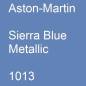 Preview: Aston-Martin, Sierra Blue Metallic, 1013.